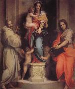 Andrea del Sarto Virgin Mary oil